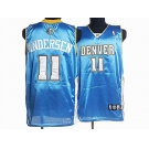 nba denver nuggets #11 andersen baby blue