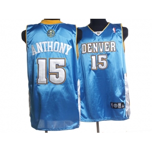 nba denver nuggets #15 anthony baby blue