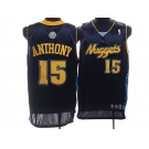 nba denver nuggets #15 anthony dark blue