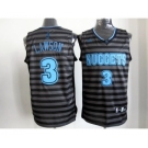 nba denver nuggets #3 lawson grey[black strip]