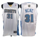 nba denver nuggets #31 nene white