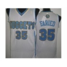 nba denver nuggets #35 faried white