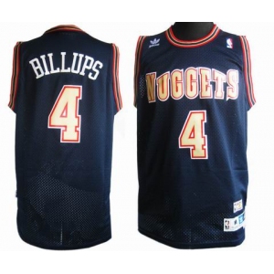 nba denver nuggets #4 billups blue