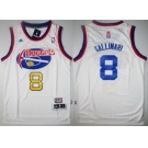 nba denver nuggets #8 danilo gallinari ABA hardwood classic white(revolution 30 swingman)