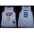 nba denver nuggets #9 andre iguodala white[revolution 30 swingman]