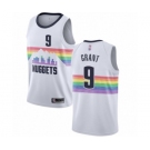 Women's Denver Nuggets #9 Jerami Grant Swingman White Basketball Jersey - City Edition