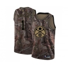 Youth Nike Denver Nuggets #1 Michael Porter Swingman Camo Realtree Collection NBA Jersey