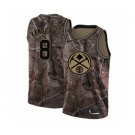 Youth Nike Denver Nuggets #8 Jarred Vanderbilt Swingman Camo Realtree Collection NBA Jersey