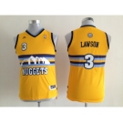 youth nba denver nuggets #3 lawson yellow[revolution 30 swingman][lawson]