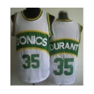 nba jerseys seattle supersonics #35 durant white[soul swingman]