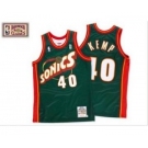 nba jerseys seattle supersonics #40 kemp green