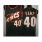 nba jerseys seattle supersonics #40 kemp green[revolution 30 throwback]