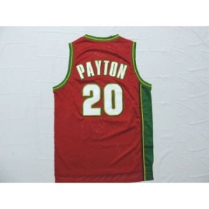 nba seattle supersonics #20 payton red[revolution 30 throwback][2015 new]