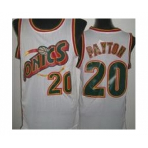 nba seattle supersonics #20 payton white[revolution 30 throwback]