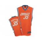 nba charlotte bobcats #35 adam morrison orange swingman