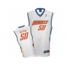 nba charlotte bobcats #50 emeka okafor swingman white