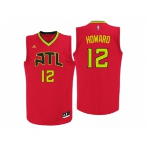 Men Atlanta Hawks #12 Dwight Howard Alternative Red New Swingman Jersey