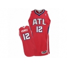 Men's Adidas Atlanta Hawks #12 Taurean Prince Authentic Red Alternate NBA Jersey