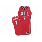 Men's Adidas Atlanta Hawks #7 Ersan Ilyasova Authentic Red Alternate NBA Jersey