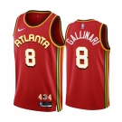 Men's Atlanta Hawks #8 Danilo Gallinari 2022-23 Red Icon Edition Stitched Jersey