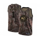 Men's Nike Atlanta Hawks #1 Tracy Mcgrady Swingman Camo Realtree Collection NBA Jersey