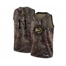 Men's Nike Atlanta Hawks #11 Trae Young Swingman Camo Realtree Collection NBA Jersey