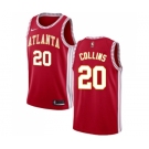 Men's Nike Atlanta Hawks #20 John Collins Swingman Red NBA Jersey Statement Edition