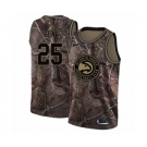 Men's Nike Atlanta Hawks #25 Alex Len Swingman Camo Realtree Collection NBA Jersey