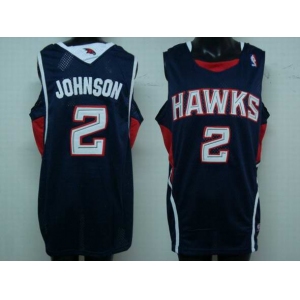 nba atlanta hawks #2 joe johnson blue