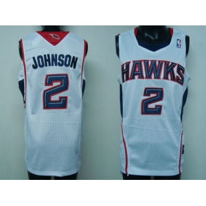 nba atlanta hawks #2 joe johnson white