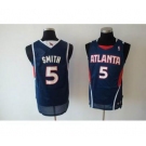 nba atlanta hawks #5 smith blue(fans edition)