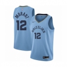 Youth Memphis Grizzlies #12 Ja Morant Swingman Blue Finished Basketball Jersey Statement Edition