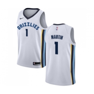 Youth Nike Memphis Grizzlies #1 Jarell Martin Swingman White NBA Jersey - Association Edition