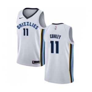 Youth Nike Memphis Grizzlies #11 Mike Conley Swingman White NBA Jersey - Association Edition