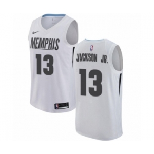 Youth Nike Memphis Grizzlies #13 Jaren Jackson Jr. Swingman White NBA Jersey - City Edition