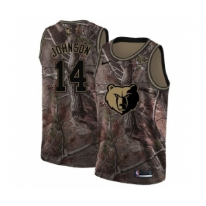 Youth Nike Memphis Grizzlies #14 Brice Johnson Swingman Camo Realtree Collection NBA Jersey