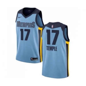 Youth Nike Memphis Grizzlies #17 Garrett Temple Swingman Light Blue NBA Jersey Statement Edition