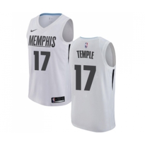 Youth Nike Memphis Grizzlies #17 Garrett Temple Swingman White NBA Jersey - City Edition