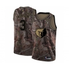 Youth Nike Memphis Grizzlies #3 Allen Iverson Swingman Camo Realtree Collection NBA Jersey