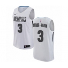 Youth Nike Memphis Grizzlies #3 Shareef Abdur-Rahim Swingman White NBA Jersey - City Edition