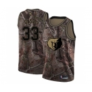 Youth Nike Memphis Grizzlies #33 Marc Gasol Swingman Camo Realtree Collection NBA Jersey