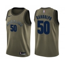 Youth Nike Memphis Grizzlies #50 Zach Randolph Swingman Green Salute to Service NBA Jersey