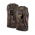 Youth Nike Memphis Grizzlies #6 Mario Chalmers Swingman Camo Realtree Collection NBA Jersey