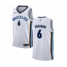 Youth Nike Memphis Grizzlies #6 Mario Chalmers Swingman White NBA Jersey - Association Edition