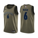 Youth Nike Memphis Grizzlies #6 Shelvin Mack Swingman Green Salute to Service NBA Jersey