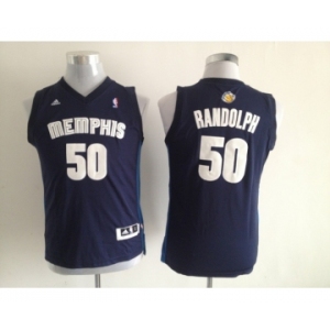 youth nba memphis grizzlies #50 randolph blue[revolution 30 swingman]