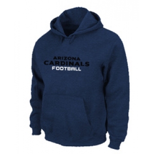 Arizona Cardinals Authentic font Pullover Hoodie D.Blue