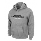 Arizona Cardinals Authentic font Pullover Hoodie Grey