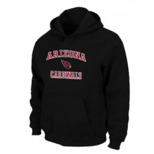 Arizona Cardinals Heart & Soul Pullover Hoodie Black