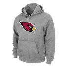 Arizona Cardinals Logo Pullover Hoodie Grey